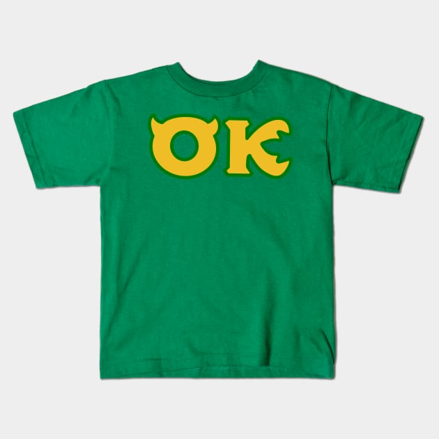 Oozma kappa Kids T-Shirt by Hundred Acre Woods Designs